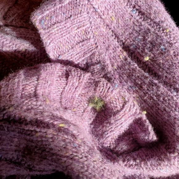 Woolrich Devan Henley Knit V-Neck Wool Sweater with Button Sz Large - Picture 4 of 10